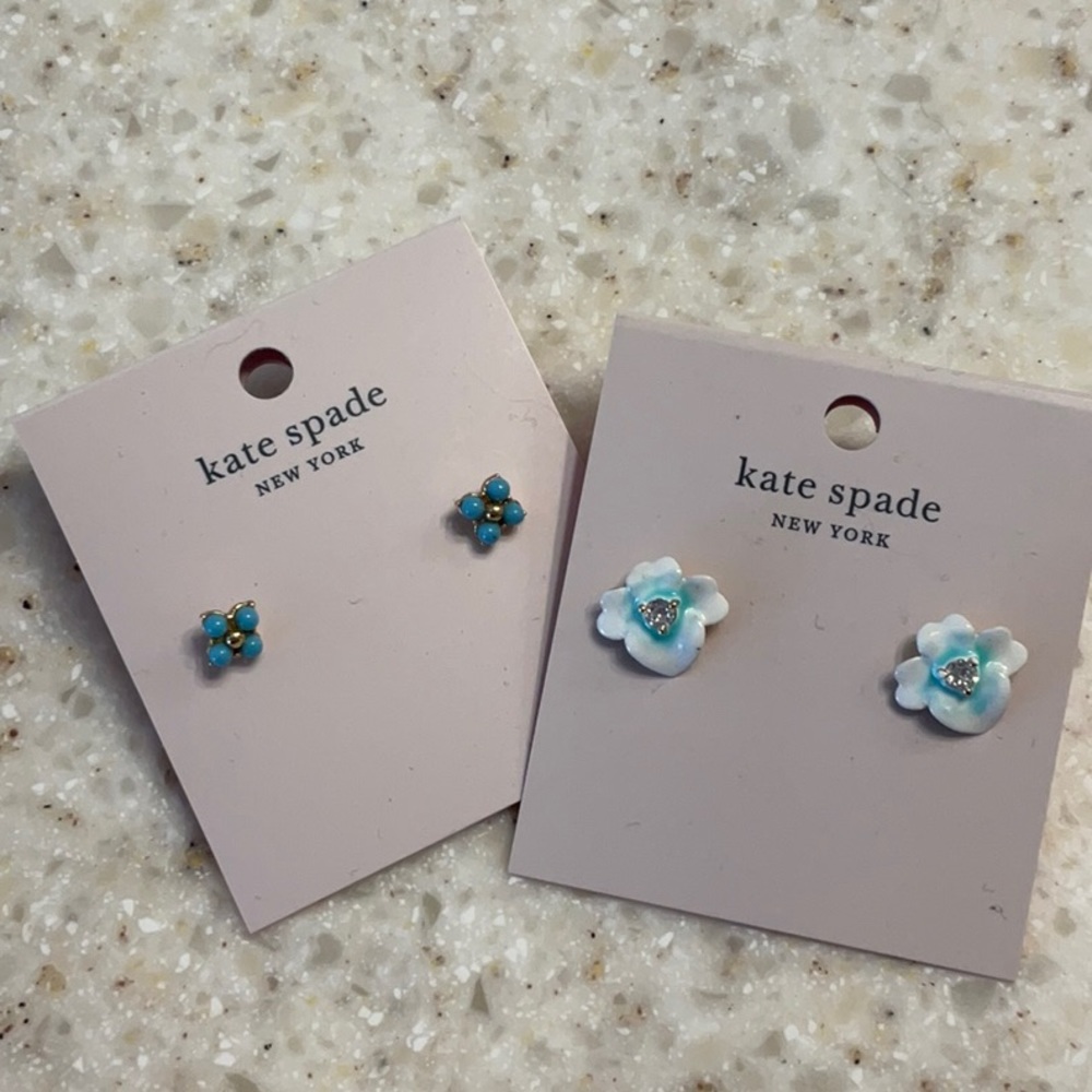 Kate Spade flower earrings